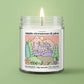 "I Hate People" Apple Cinnamon & Pine - Luxury Soy Candle