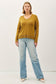 Cozy Mustard Light Sweater